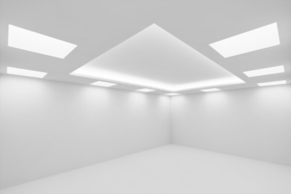 Designer ceilings in office